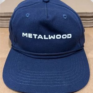 Metalwood Studio - Golf Snapback (never worn)